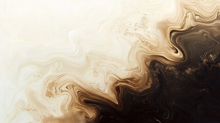 Elegant Gold and Cream Gradient Abstract Background for Luxury Designs