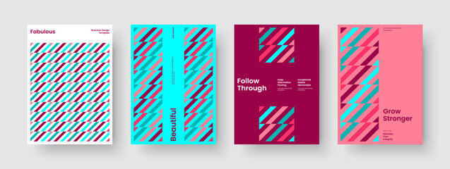 Obraz premium Abstract Book Cover Layout. Modern Business Presentation Design. Creative Poster Template. Brochure. Background. Report. Flyer. Banner. Handbill. Brand Identity. Magazine. Journal. Notebook