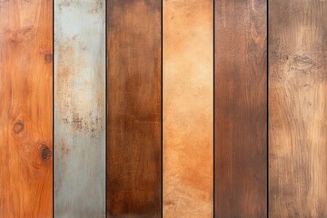 Various samples of wooden planks showcasing different colors and textures suitable for interior design projects