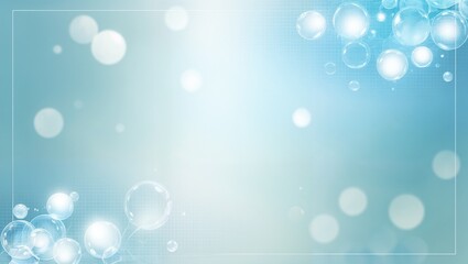 abstract background with bubbles