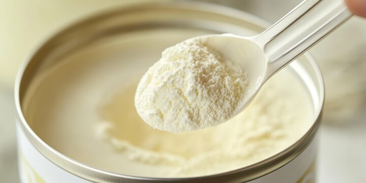 Baby powder milk formula stored in a can, providing a convenient option for nurturing and feeding babies. This baby powder milk formula is ideal for parents seeking quality nutrition.