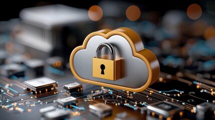Cloud based digital encryption and security technology for safeguarding sensitive data protecting online privacy and ensuring secure access to digital systems and networks