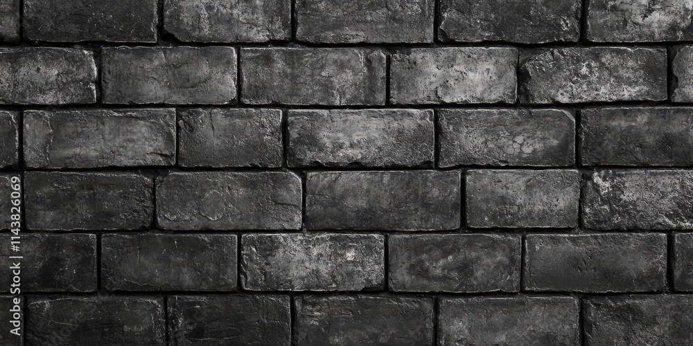 Fototapete Gray brick wall texture provides a striking background for various creative projects. The gray brick wall s unique texture adds depth and character, making it an ideal choice for visual compositions.