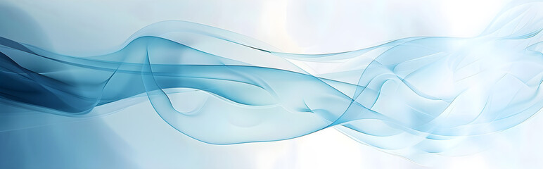 Obraz premium abstract blue background with soft light