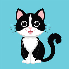 cat silhouette vector