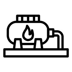Gas Storage Icon