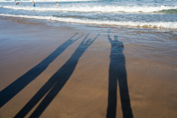 Shadows on the Beach