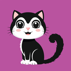 cat silhouette vector