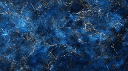 Obraz premium Dark Blue Background With Drawn Leaves Subtle Texture Creating a Sophisticated Elegant Abstract Design