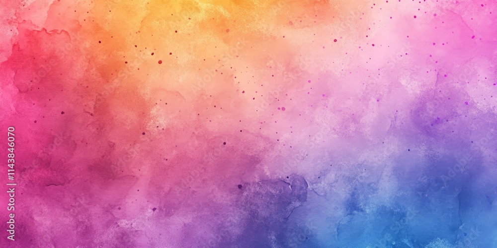 Aufkleber vibrant abstract colorful watercolor background ideal for graphic design projects, offering a unique