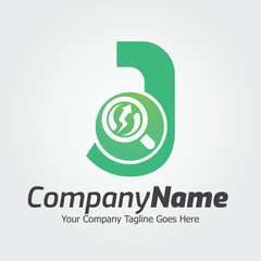 Obraz premium Letter J vector logo template, Colorful Letter J logo, Financial Company Logo, Financial Institute Advisors Logo Design Template Vector Icon