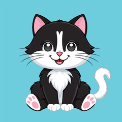 cat silhouette vector