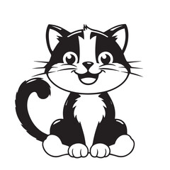 cat silhouette vector