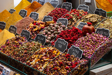 flowers tea grand bazaar istanbul