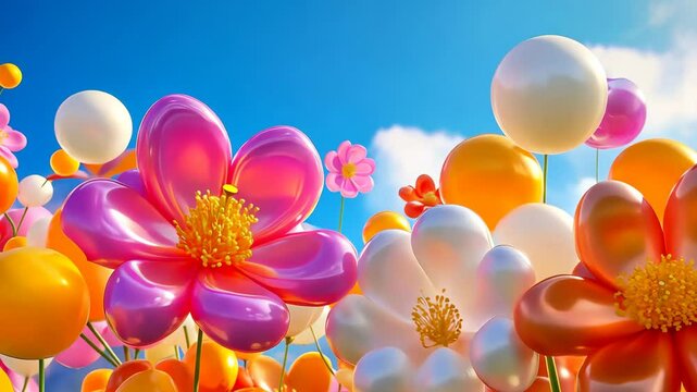 cartoon plants background