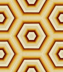 Fototapeta premium Abstract Seamless geometric pattern on beige and brown background for fabric banners home decor surface design packaging