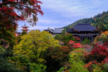 Kiyomizu-dera temple 