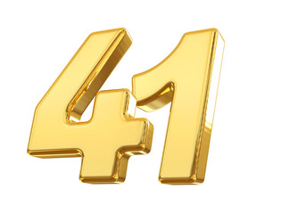 Gold Number 41