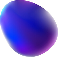 blue purple  crystal ball