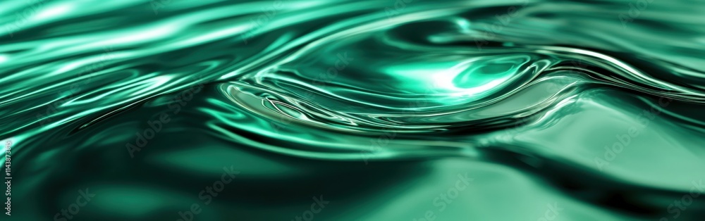 Leinwandbilder dynamic movement of abstract water forms creates a mesmerizing visual experience