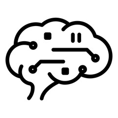 AI Brain Icon