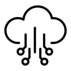 Cloud Computing Icon