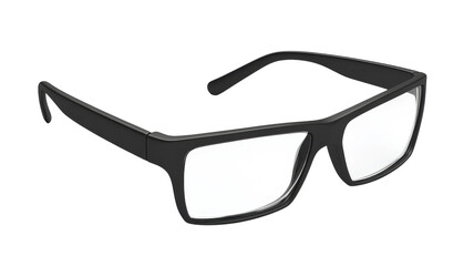 A Pair of Reading Glasses on a White Background for Visual Clarity in Articles and Presentations.