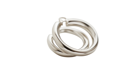 Elegant Silver Hoop Earrings Perfect for Any Occasion and Fashion Style to Enhance Your Jewelry Collection and Personal Appearance.