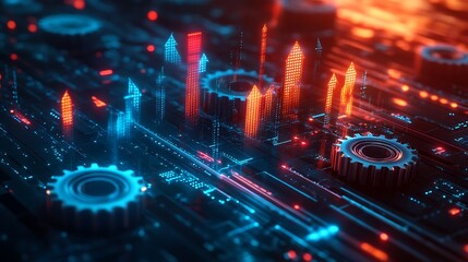 Innovative graphic design techniques for data visualization in tech