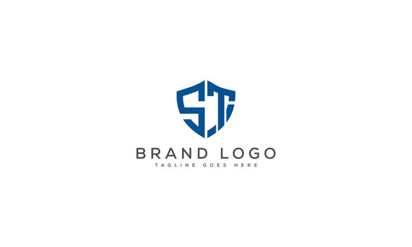 letter ts logo design vector template design for brand.