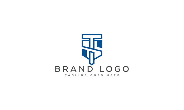 letter ts logo design vector template design for brand.