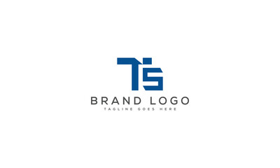 letter TS logo design vector template design for brand.