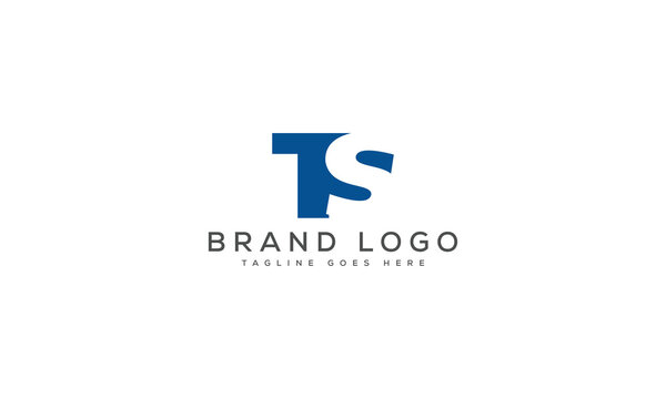 letter TS logo design vector template design for brand.