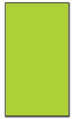 Vertical banner-Green widescreen tv and shadow with transparent background