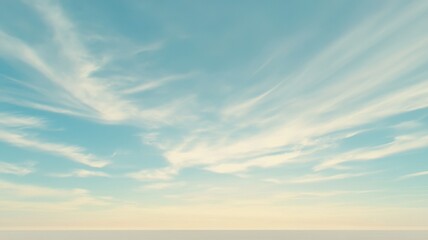 Obraz premium Tranquil minimal twilight sky aesthetic day to night horizon landscape photography