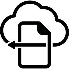 Simple vector icon Earth