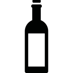 Simple vector icon wine