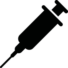 Simple vector icon syringe
