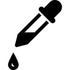 Simple vector icon pipette
