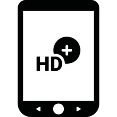 Simple vector icon electronic book