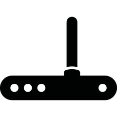 Fototapeta premium Simple vector icon router