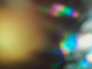Blurred lights at party for abstract night background    