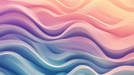 Obraz premium Abstract pastel wave background.