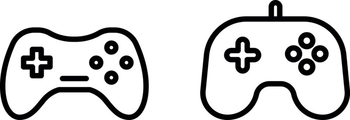 "Gamepad Icon with Buttons and Joystick Vector Design" © MAHMUDA 