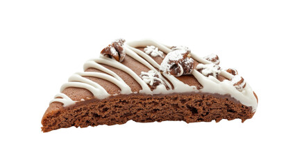 Delightful Gingerbread Treat Featuring Beautiful Icing Decoration Perfect for Holiday Celebrations and Festive Occasions.