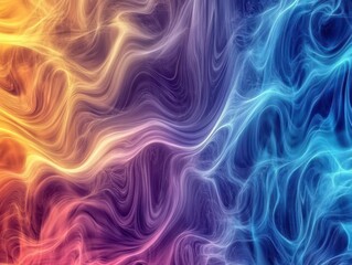 Obraz premium smoke, light, wave, texture, design, motion, fire, color, blue, flame, wallpaper, pattern, backgrounds, art, shape, black, curve, backdrop, energy