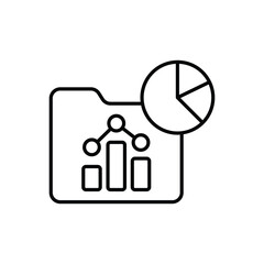 Business Data vector icon