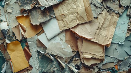 Paper Waste: Waste paper products that are recyclable, contributing to reduced deforestation and environmental conservation efforts.
