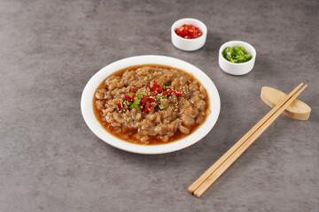 crab sauce
양념게살장, 간장게살장