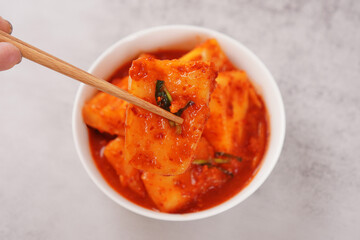 kimchi
무섞박지 김치
